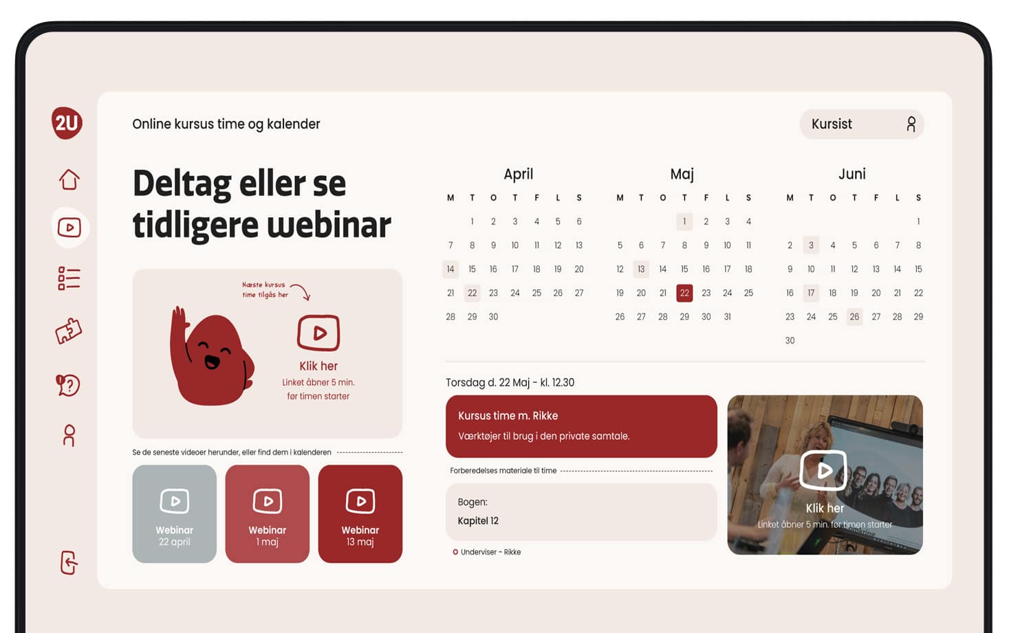 Kursus platform på social mentor uddannelse